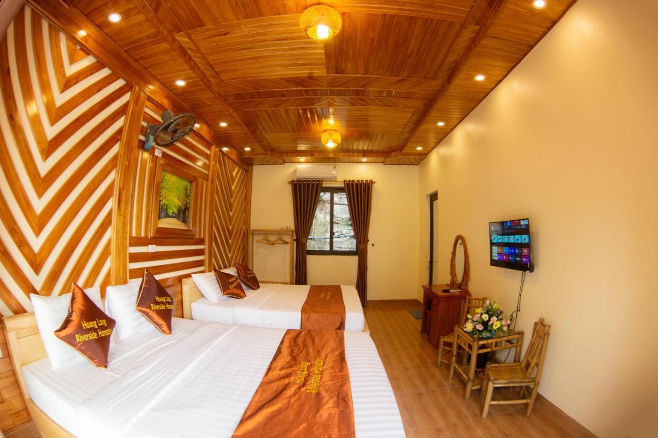 נין בין Hoanglong Riverside Homestay מראה חיצוני תמונה