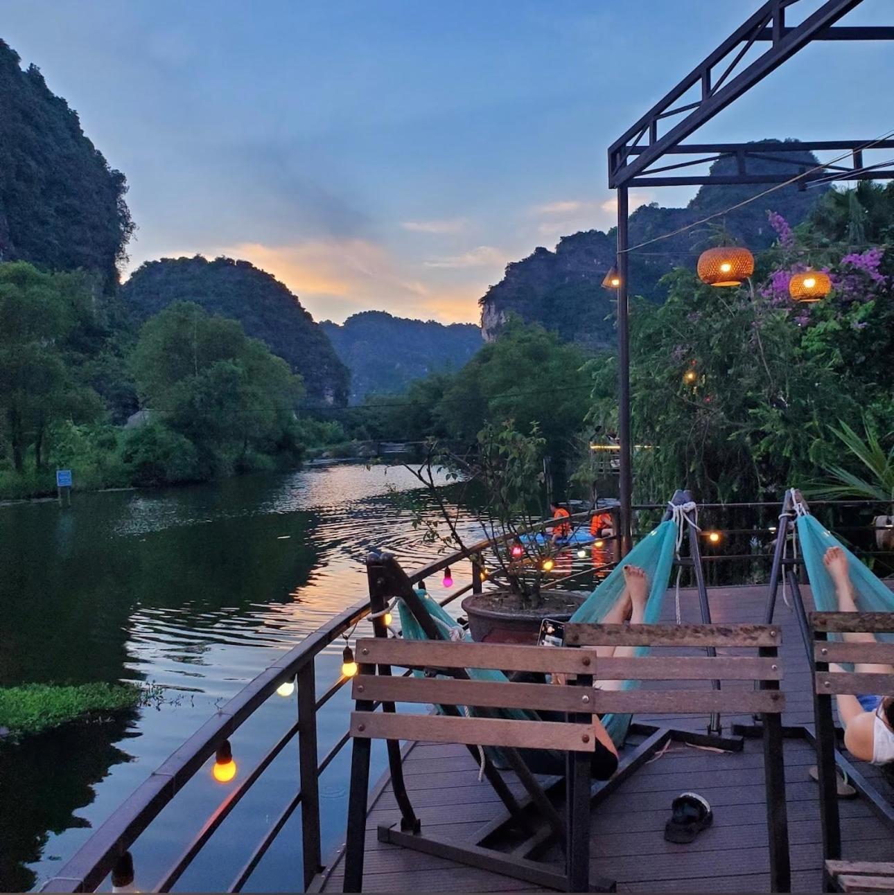 נין בין Hoanglong Riverside Homestay מראה חיצוני תמונה