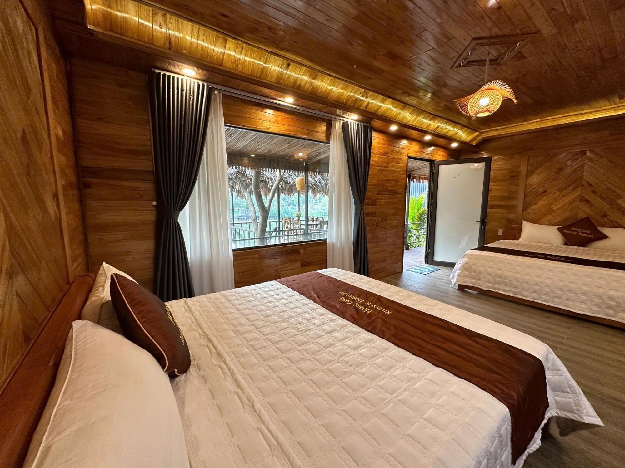 נין בין Hoanglong Riverside Homestay מראה חיצוני תמונה