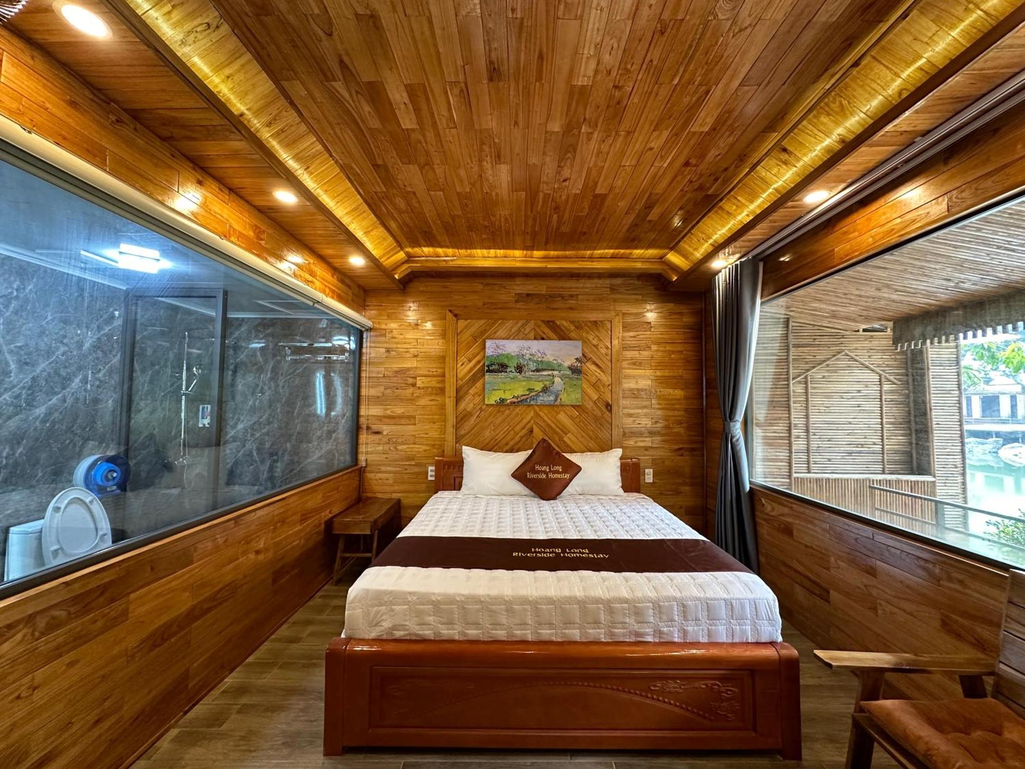 נין בין Hoanglong Riverside Homestay מראה חיצוני תמונה